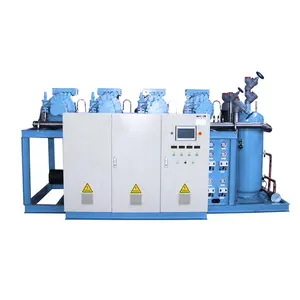 Baifute refrigeration equipment factory semi hermetic refcomp piston screw compressor condensing units