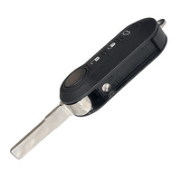 Puce d'origine 4A A2C86460000 pour Fiat Mobi Uno Fiorino E Mais Strada 433MHz SIP22 Blade Flip Remote Car Key