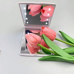 Popular Handheld Makeup <b>Mirror</b> Lip With Led Light With Private Logo Luxury Led <b>Mirror</b> Super Light Makeup <b>Mirrors</b> - Product Image 4