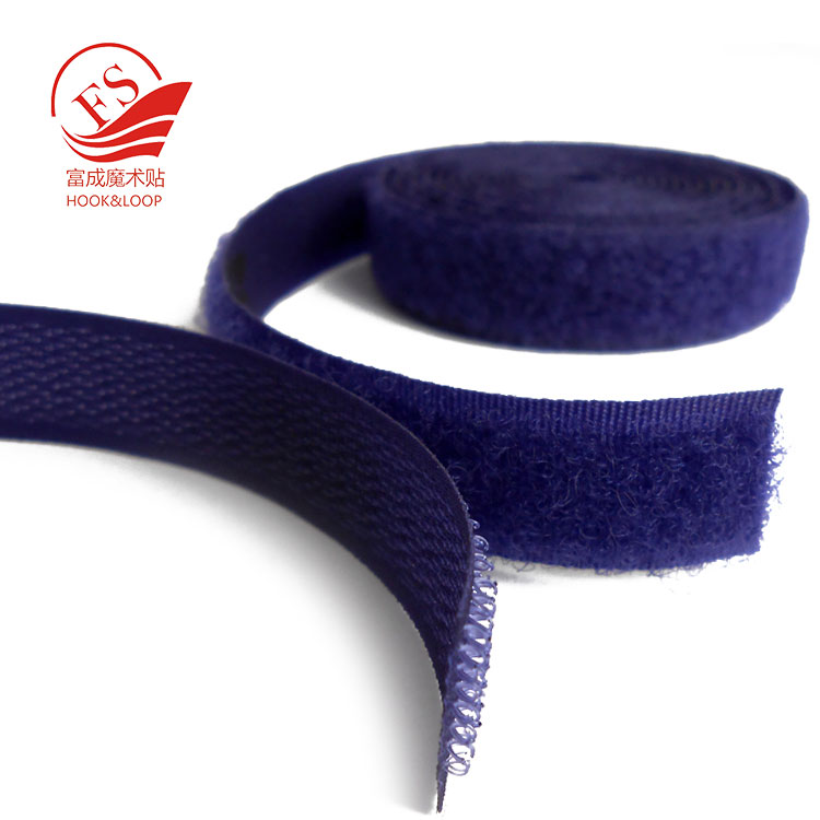 Изготовленный На Заказ крюк и петля клейкая лента крюк и петля материал-нейлон/полиэстер самоклеящаяся лента велкро