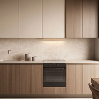Armoire de cuisine de luxe CBMmar en bois avec tiroirs extractibles pour armoire de cuisine