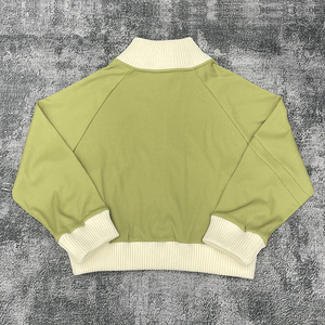 Completo Sportivo da Uomo in Cotone 100% Termico 430g con Collo Alto e Ricami, Set Due Pezzi con Cardigan e Felpa con Cappuccio OEM & ODM - Product Image 3