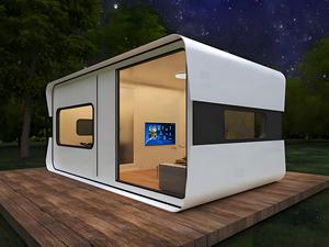 <span class=keywords><strong>Vente</strong></span> directe usine – Nouvelle maison modulaire <span class=keywords><strong>de</strong></span> luxe en acier, type <span class=keywords><strong>bungalow</strong></span>, personnalisable, préfabriquée, portable, pour salon ou atelier - Product Image 6
