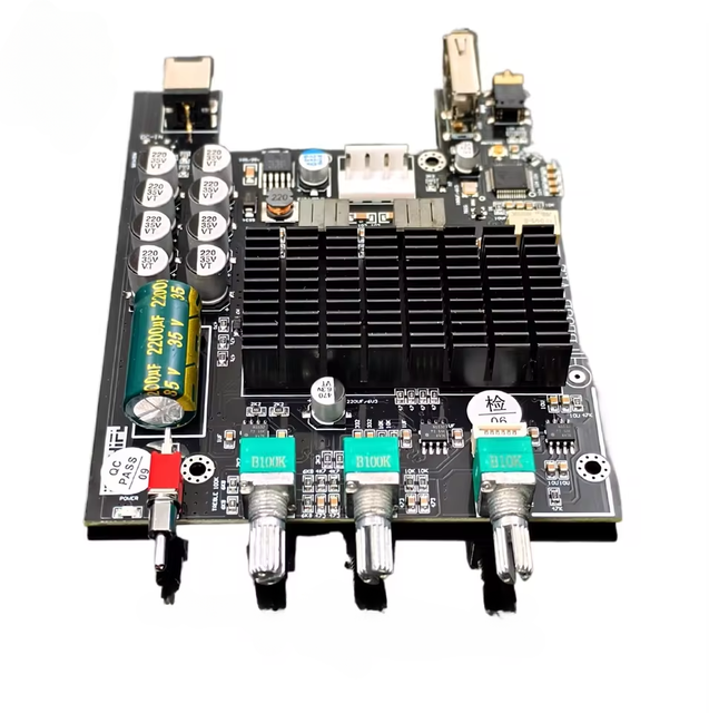 TPA3221 High-power HIFI Sound Quality All-round King Power Amplifier Board, 5.3 U Disk Player, Power Amplifier