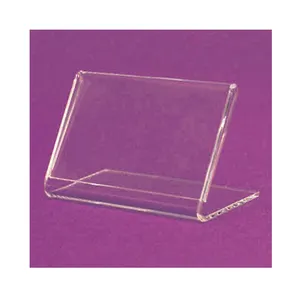 Clear Acrylic Slant Back Name Card Holder Business Card Holder Sign Display Racks