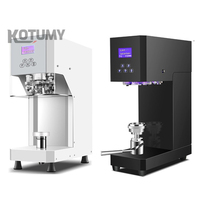 Machine de scellage semi-automatique facile à utiliser pour les cartons de canettes et bouteilles, idéale pour les salons de thé et les boissons
