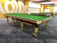 Naipni Coussin en bois marbre 12ft pour table de billard à prix réduit