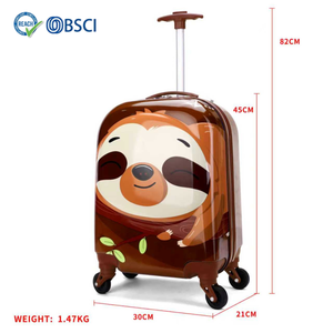 ABS Bánh Xe Đẩy Carry-On Phim Hoạt Hình Mô Hình Hành Lý Vali Cho Cô Gái Sinh Viên & Trẻ Em Đi Du Lịch Trường Sử Dụng - Product Image 4