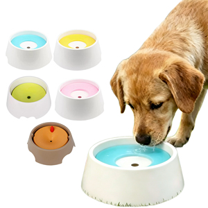 Tazón de Agua Portátil de Plástico con Diseño Sólido para <span class=keywords><strong>Perros</strong></span> y Gatos, para Uso en Exteriores y Viajes - Product Image 1