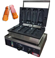 Electric Bubble Waffle Maker, Penis Shape
