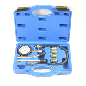 Manómetro de presión de cilindro universal XC0106 para coche, motocicleta, herramienta de prueba de compresión del motor, medición manual - Product Image 1
