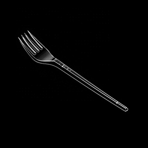 Dao kéo thiết lập dao muỗng nĩa nhựa tốt nhất bán dùng một lần dao kéo PS 2G 165mm Nguồn cung cấp bên vàng bảng Muỗng cho Đảng - Product Image 5