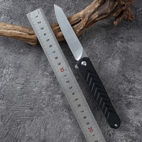 Couteau de poche Hongrui, nouveau design, lame en acier D2, couteau pliant de camping avec manche en nylon et fibre de verre pour une utilisation en extérieur