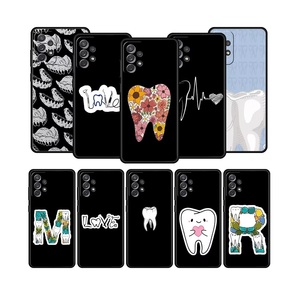 ฟันบุ๋มของฟันเคส<span class=keywords><strong>น่า</strong></span><span class=keywords><strong>รัก</strong></span>สำหรับซัมซุง A54 A52 A24 A14 A50 A42 <span class=keywords><strong>A70</strong></span> A10 A40 A20S A20E A06 A12 A22 A34ที่ครอบ A16 A04s 5กรัม - Product Image 1