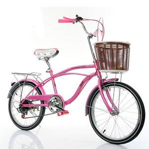 Bicyclette <span class=keywords><strong>hybride</strong></span> pour femmes, vélo de ville polyvalent à une vitesse, 24 feux de mode - Product Image 2
