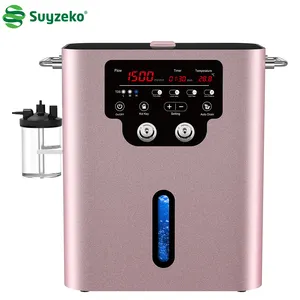 Suyzeko Extender la vida y reducir la enfermedad Japón SPE PEM H2 O2 generador Hidrógeno terapia de inhalación máquina inhalador 1500ML