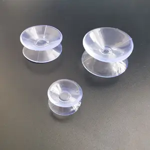 Krachtige Dubbelzijdig Zuig Siliconen Zuignap Vacuüm Glas Zuignap Diameter 2Cm 3Cm 3.5Cm 5cm