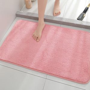 Alfombra de Baño Antideslizante, Moderna y Ecológica, de Imitación de Cachemira Suave, para la Zona <span class=keywords><strong>del</strong></span> Lavabo, la Entrada de la Ducha y <span class=keywords><strong>el</strong></span> Suelo <span class=keywords><strong>del</strong></span> Inodoro - Product Image 1