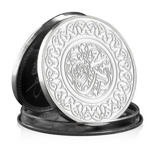 Kaligrafi Arab Souvenir koin perak berlapis koin peringatan Suarez medelkin koin koleksi - Product Image 2