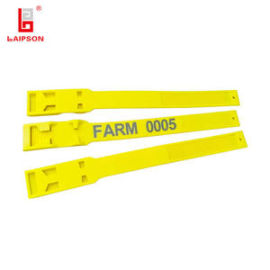 Lange maat plastic geit hals band en been tag banden dier voet ring - Product Image 5