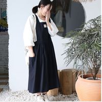 Tablier de nettoyage de cuisine imperméable avec poche en matériau respirant à largeur réglable avec logo personnalisé