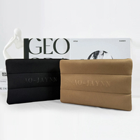 Pochette matelassée personnalisée en néoprène pour cosmétiques, maquillage et produits de beauté, idéale pour le voyage et le rangement – Fabrication OEM