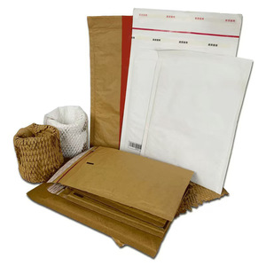 Sacs en papier kraft alvéolé Dino 4 cm avec fermeture autocollante pour emballage express e-commerce et commerce extérieur de vêtements - Product Image 3