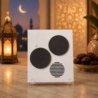 Aimant de réfrigérateur rotatif NFC musical avec lumière LED, motif personnalisé, tourne-disque vinyle, décoration créative pour la maison, cadeau OEM