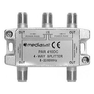 Divisor de Antena Pasivo con 4 Salidas Silver PAR 410 DC - Product Image 3