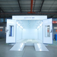 Cabine de peinture gonflable pour pulvérisation automobile et séchage de voitures