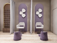 Mobilier de salon personnalisé, poste de manucure, fauteuil de barbier, aménagement complet de salon de beauté, solution tout-en-un pour la décoration