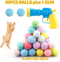 Jouet en peluche pour chat à succès, pistolet lanceur de balles à mâcher, jouets pour chat, jeux de tir interactifs pour chat