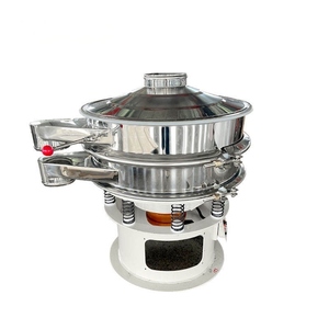 Tamiz Vibratorio Circular de Cobre Antideslizante de 2 Capas de Acero Inoxidable para Gránulos Químicos - Product Image 4