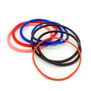 الأكثر مبيعًا تصميم مخصص أخضر أزرق أسود ملون سيليكون المطاط يا خاتم للرعاية الصحية - Product Image 2