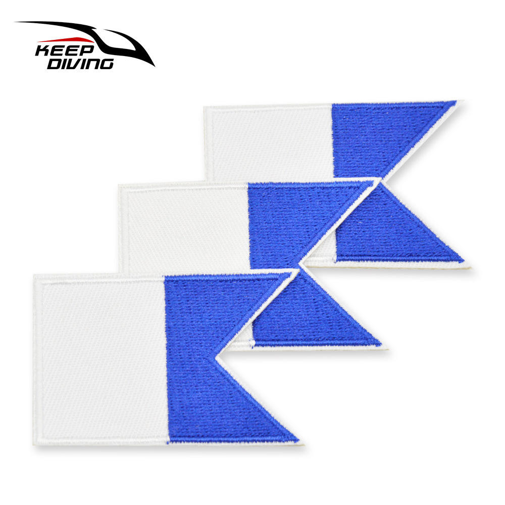 3 pieces in blue *6.2*4.1CM