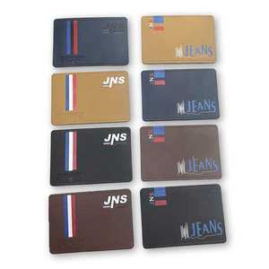 Custom <strong>Brand</strong> Logo Heat Press Real Genuine Pu <strong>Fake</strong> Leather Self Adhesive Patch Jeans Oeko Tex for Furniture - Product Image 5