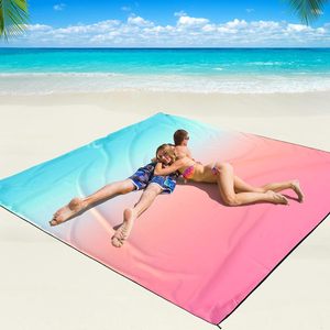 Tapete de Picnic Ligero Antiarena para Actividades al Aire Libre en la Playa, Mini Tapete Plegable Impermeable para Acampar en la Playa, <span class=keywords><strong>Manta</strong></span> de Bolsillo - Product Image 1