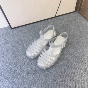 Sandales romaines tissées rétro tendance pour femmes, chaussures en EVA respirantes, imperméables et durables - Product Image 2