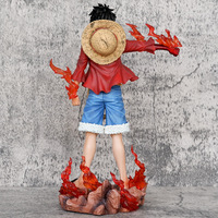 26cm One Pieces Anime Lx Meteor Monkey D. Luffy Figure Statue Poupées Décoration De Bureau Pvc Action Figurine Collection Jouets Cadeaux