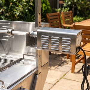 Motor para Asador de Carne, de Alta Resistencia y Alto Torque, con Capacidad de Carga de 100 kg, de Acero Inoxidable, Eléctrico, para Asar Cordero <span class=keywords><strong>Entero</strong></span> y <span class=keywords><strong>Cerdo</strong></span> Asado - Product Image 5