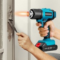 Pistolet à air comprimé électrique au lithium pistolet de contrôle de température sèche-cheveux industriel machine thermorétractable haute puissance