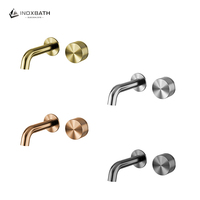 Configurations de couleurs personnalisées pour les marques de boutiques - Mitigeur mural en acier inoxydable 304 pour lavabo de salle de bain