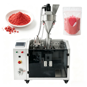 Máquina de Empaquetado Automática para Café, Leche en Polvo y Especias en Bolsas Doypack con Sellado de Rosca y Bolsas Preformadas - Product Image 1