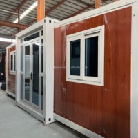 Maisons modulaires Maisons mobiles préfabriquées de luxe Maison 3 chambres Australie Maison préfabriquée Maison de villégiature Bureau Pod Casa