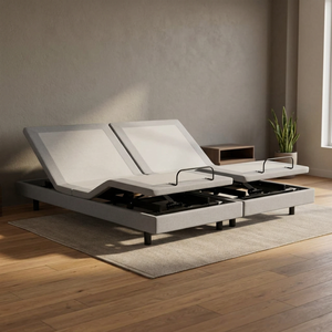 Lit d'hôpital électrique ergonomique SLEEPONE DUO - Cadre en acier inoxydable, taille 160x210 cm, design confortable et pratique - Product Image 2