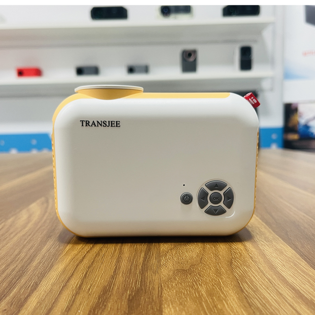Best Projector for 2024 Transjee A10 Portable 1080P Supported Multiple Language WIFI Wireless for Travel Projector
