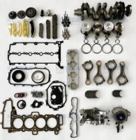 Kit de révision moteur 204DT 204DTA pour Land Rover Jaguar, comprenant pistons, vilebrequin, bielles, coussinets, joints et chaîne de distribution