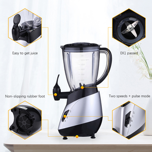 Nouvel appareil ménager, smoothie manuel, légumes et fruits, Base en acier inoxydable, pot en verre, mixeur <span class=keywords><strong>de</strong></span> Table, sans BPA, ml - Product Image 2