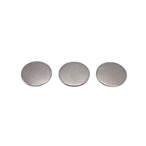 Round Mesh Iron Sheet Magnetic Badge 20mm Diameter <b>Strong</b> Magnetic Buckle Metal Neodymium Accessory For Multiple Industries - Product Image 2