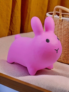 Jouet <span class=keywords><strong>gonflable</strong></span> pour enfants : <span class=keywords><strong>Lapin</strong></span> <span class=keywords><strong>sauteur</strong></span> épaissi et surdimensionné, cheval d'équitation pour bébé, jouet d'entraînement et de saut - Product Image 6